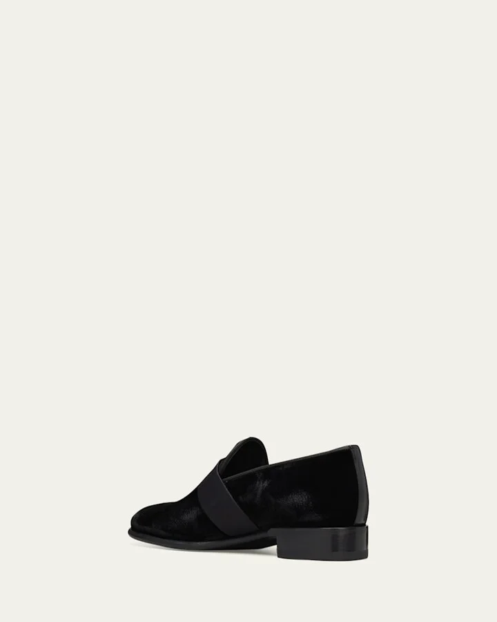Men's Isomer Grosgrain Velvet Formal Loafers - Image 6
