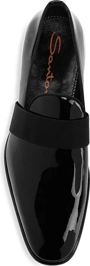 Men's Isomer Patent Leather Loafers - Black - Size 7 - Image 5