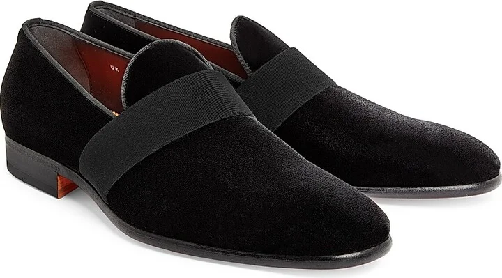 Men's Isomer Velvet Loafers - Black - Size 9 - Image 2