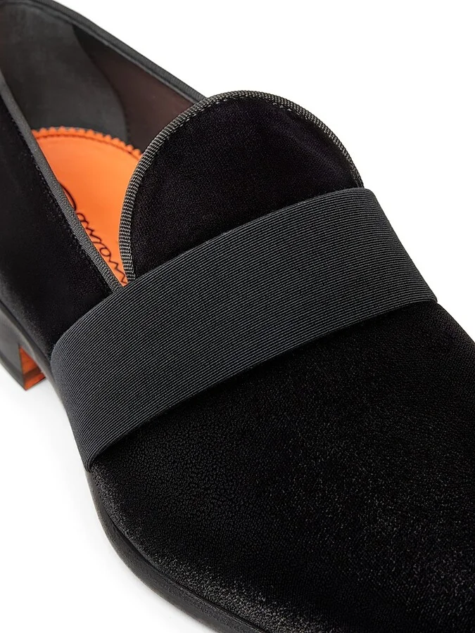 Men's Isomer Velvet Loafers - Black - Size 9 - Image 6