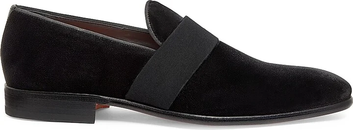 Men's Isomer Velvet Loafers - Black - Size 9
