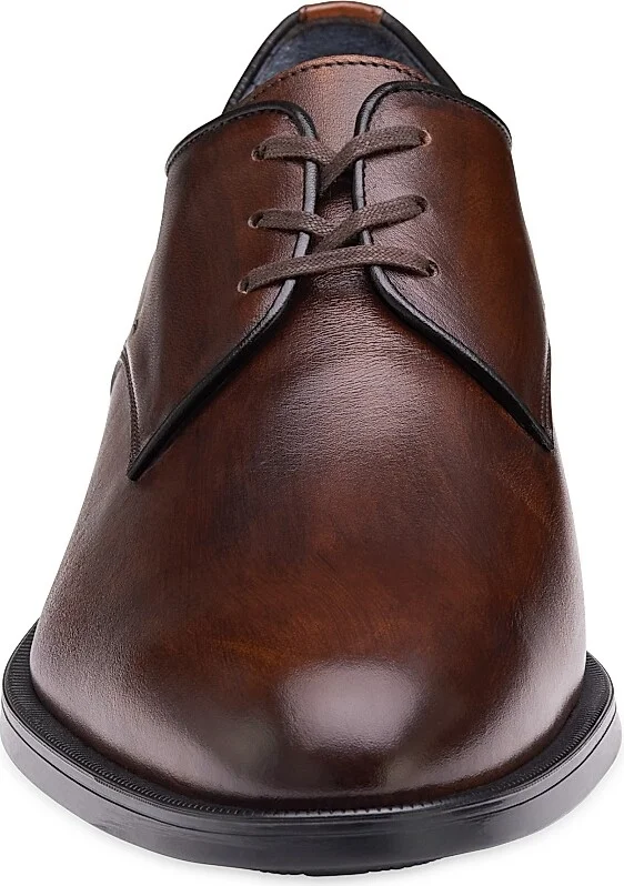 Men's J & M Collection Flynch Leather Lace-Up Oxfords - Mahogany Calf Skin - Size 8 - Image 6