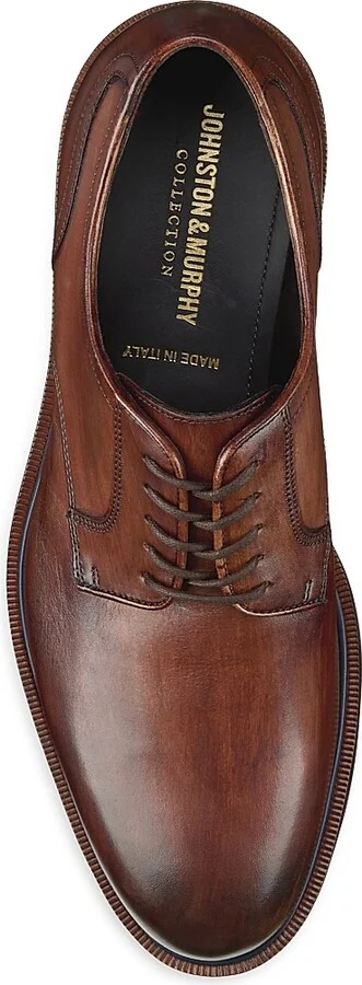Men's J & M Collection Hartley Leather Oxfords - Brown Calf Skin - Size 8.5 - Image 6