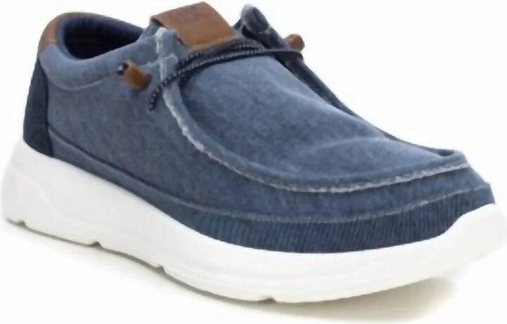 Men's Jack Canvas Loafers In Navy