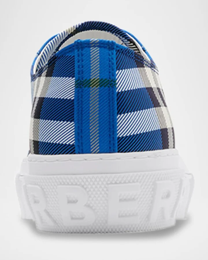 Men's Jack Check Low-Top Sneakers - Image 3