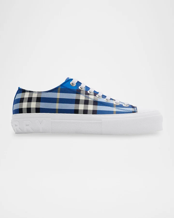 Men's Jack Check Low-Top Sneakers