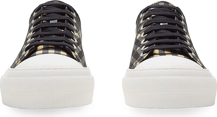 Men's Jack Check Tennis Sneakers - Archived Beige - Size 6 - Image 7