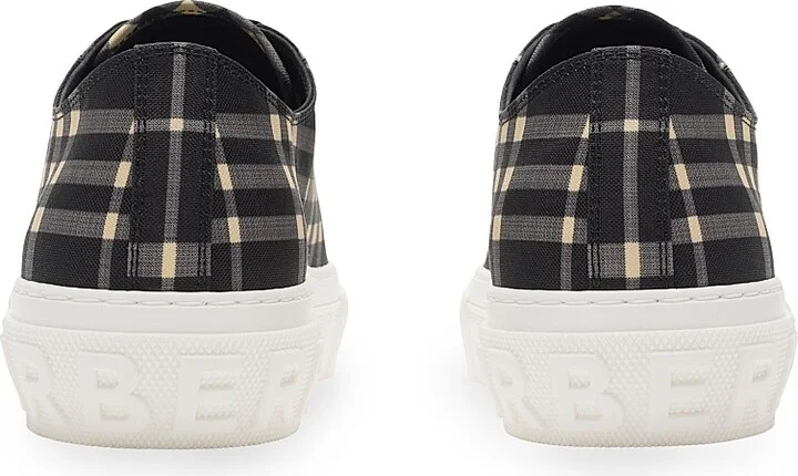 Men's Jack Check Tennis Sneakers - Archived Beige - Size 6 - Image 8