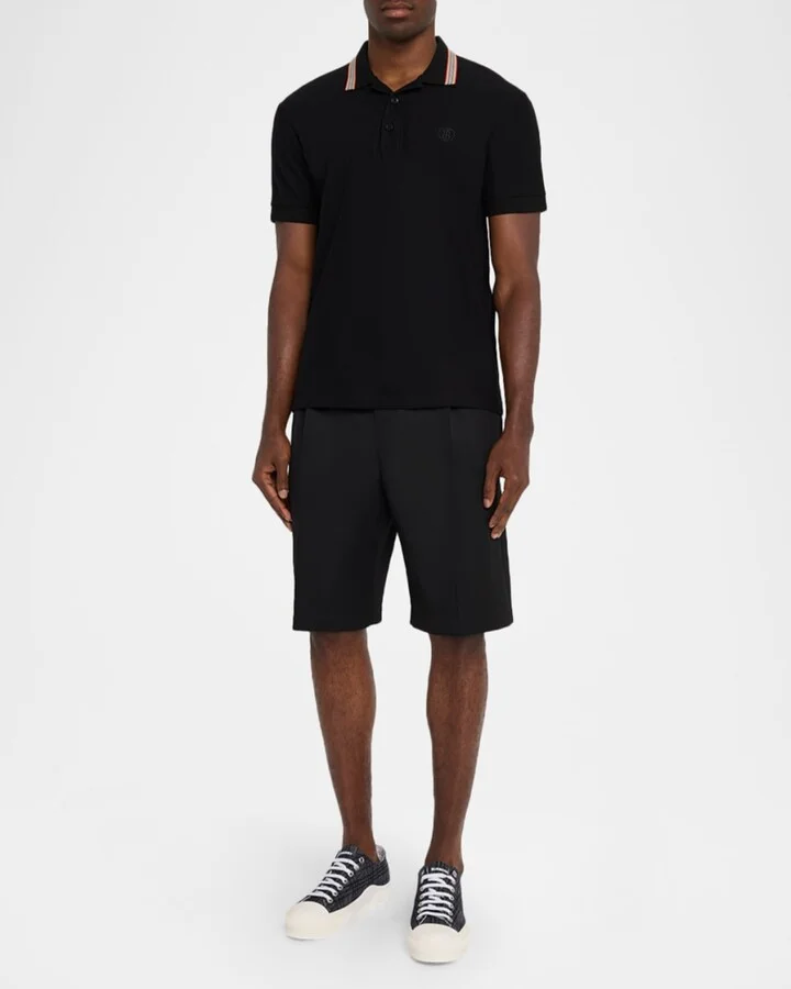 Men's Jack Tonal Check Denim Low-Top Sneakers - Image 11