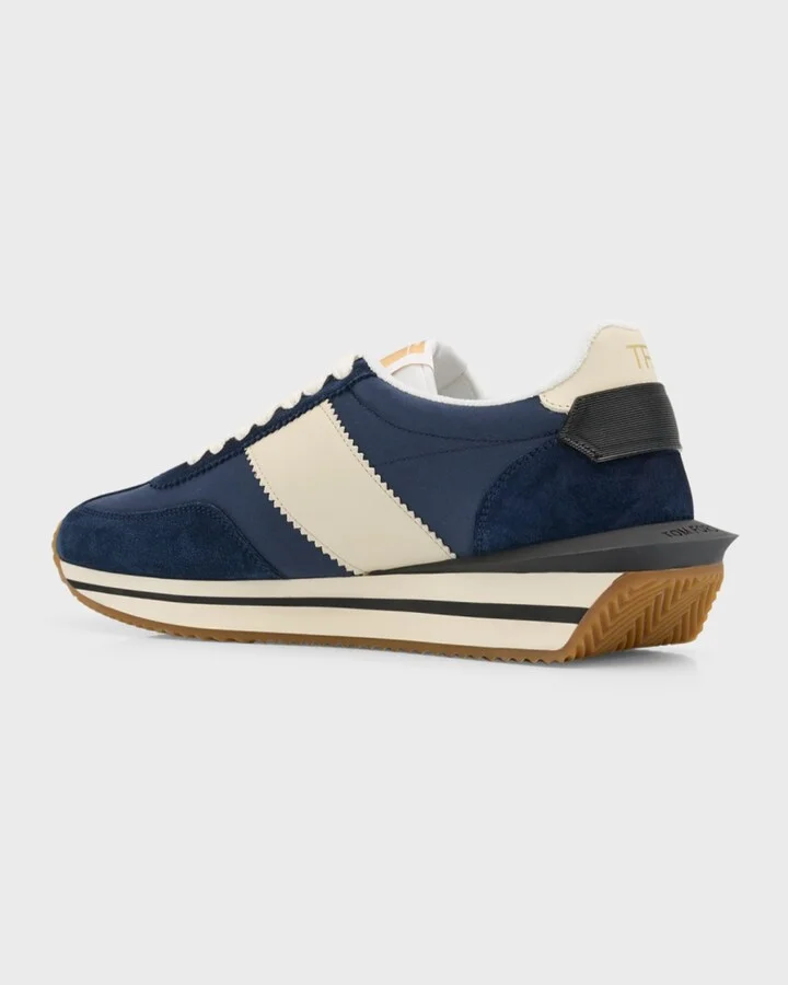 Men's James Colorblock Platform Low-Top Sneakers - Image 11