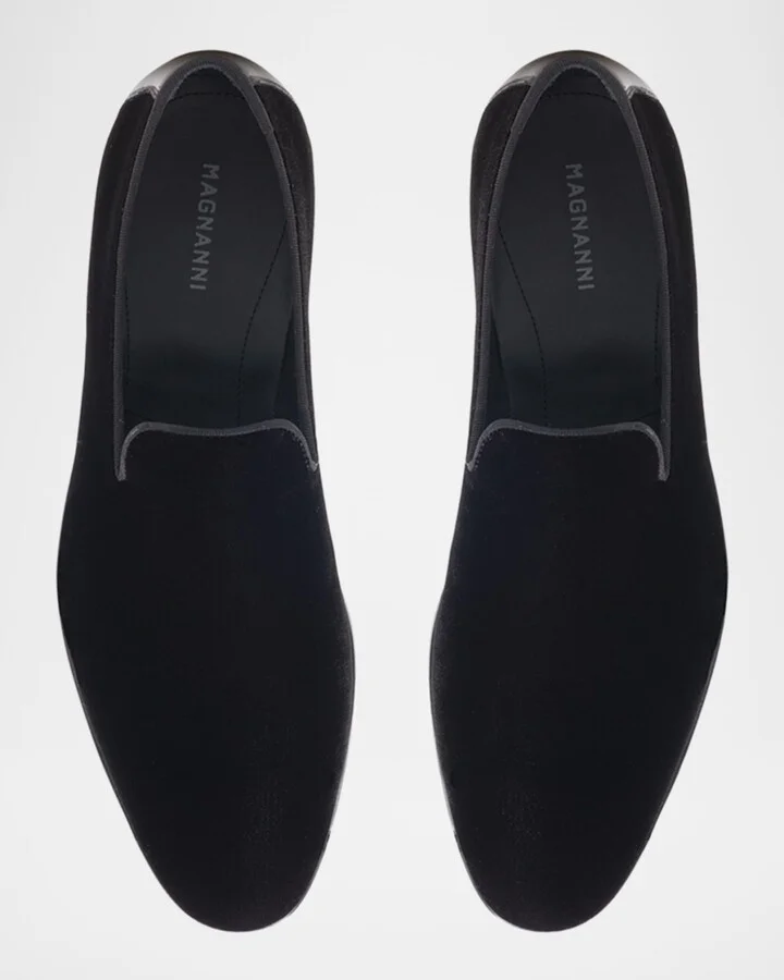 Men's Jareth Velvet Venetian Loafers - Image 8