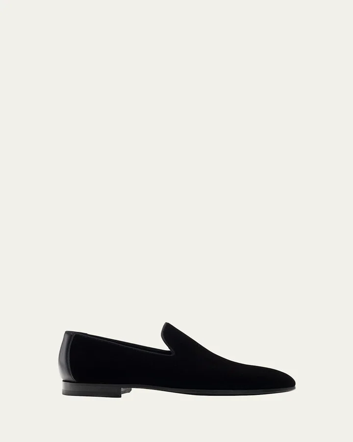 Men's Jareth Velvet Venetian Loafers