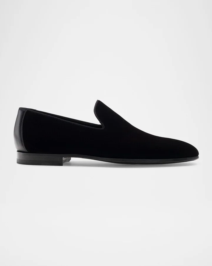 Men's Jareth Velvet Venetian Loafers