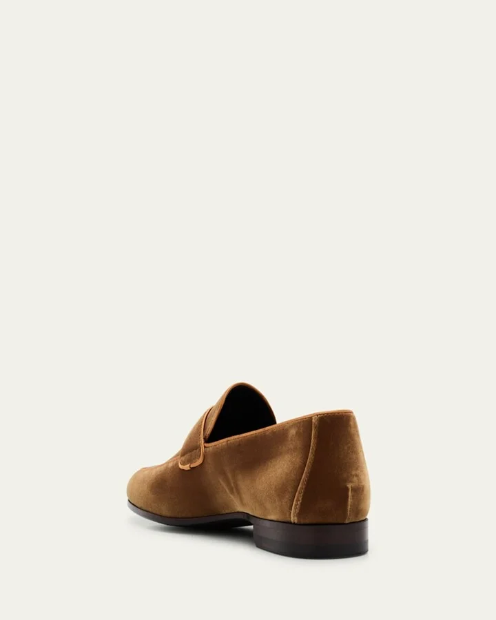Men's Jasper II Velvet Keeper Loafers - Image 6