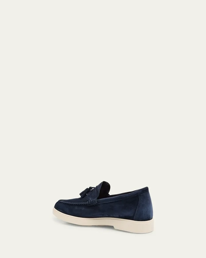 Men's Jaxon Weatherproof Suede Tassel Loafers - Image 2