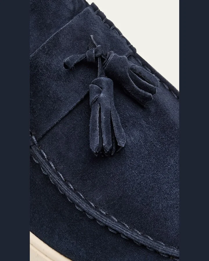 Men's Jaxon Weatherproof Suede Tassel Loafers - Image 5