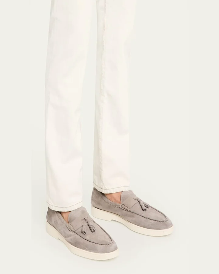 Men's Jaxon Weatherproof Suede Tassel Loafers - Image 11