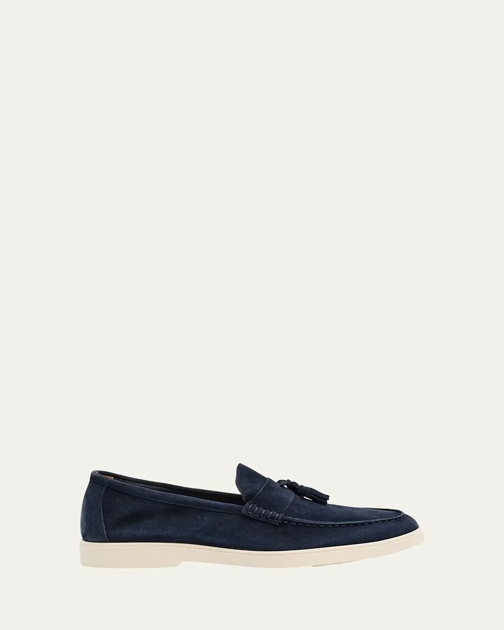 Men's Jaxon Weatherproof Suede Tassel Loafers