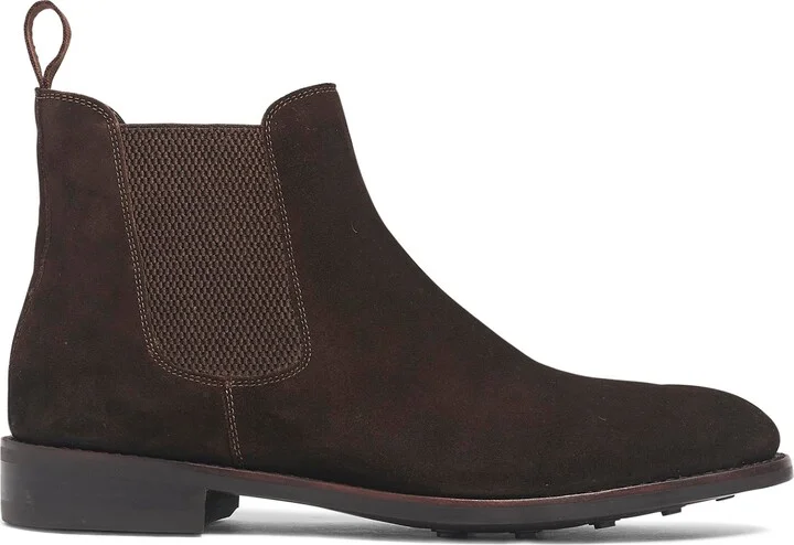 Men's Jefferson Chelsea Leather Pull Up Boots - Image 6