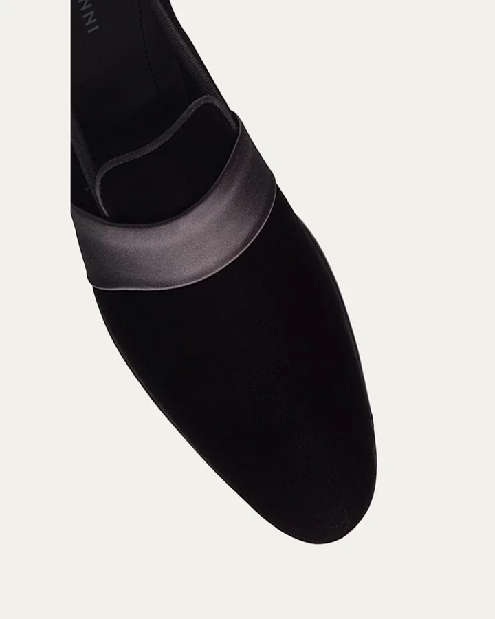 Men's Jenaro Velvet Formal Loafers - Image 2