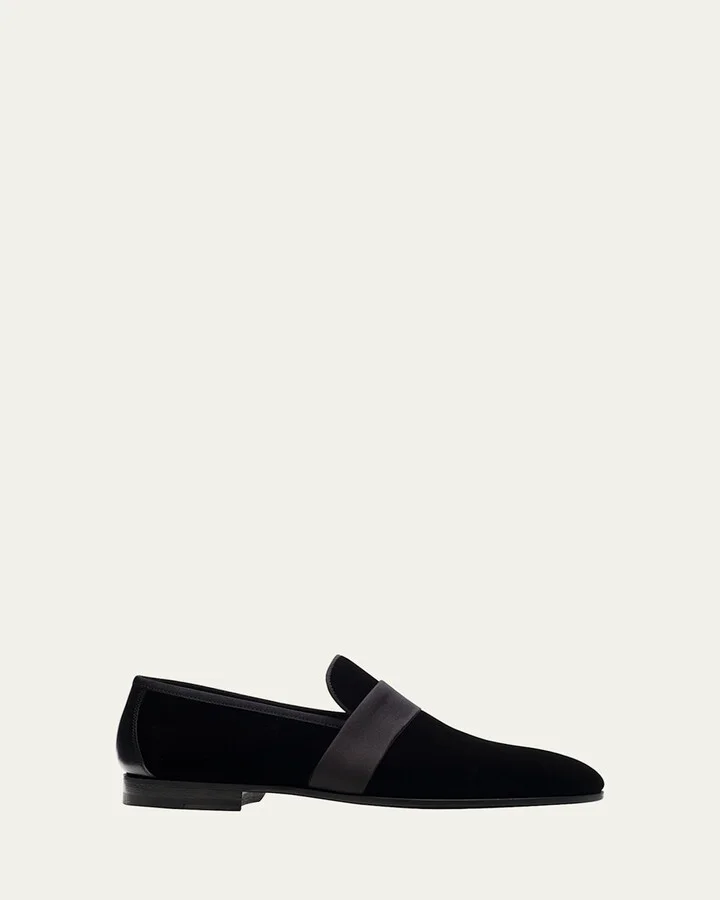 Men's Jenaro Velvet Formal Loafers