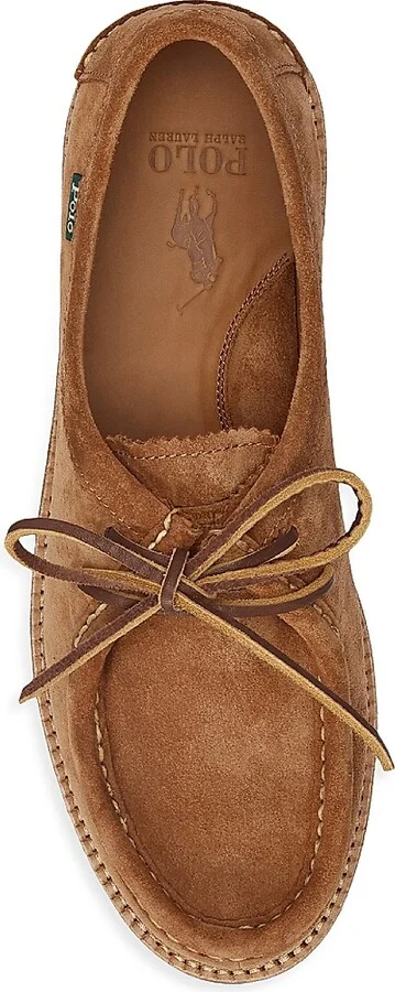 Men's Jett Suede Moc-Toe Loafers - Teak - Size 11.5 - Image 4
