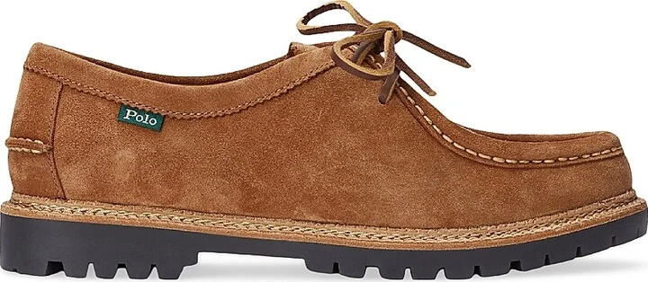 Men's Jett Suede Moc-Toe Loafers - Teak - Size 11.5