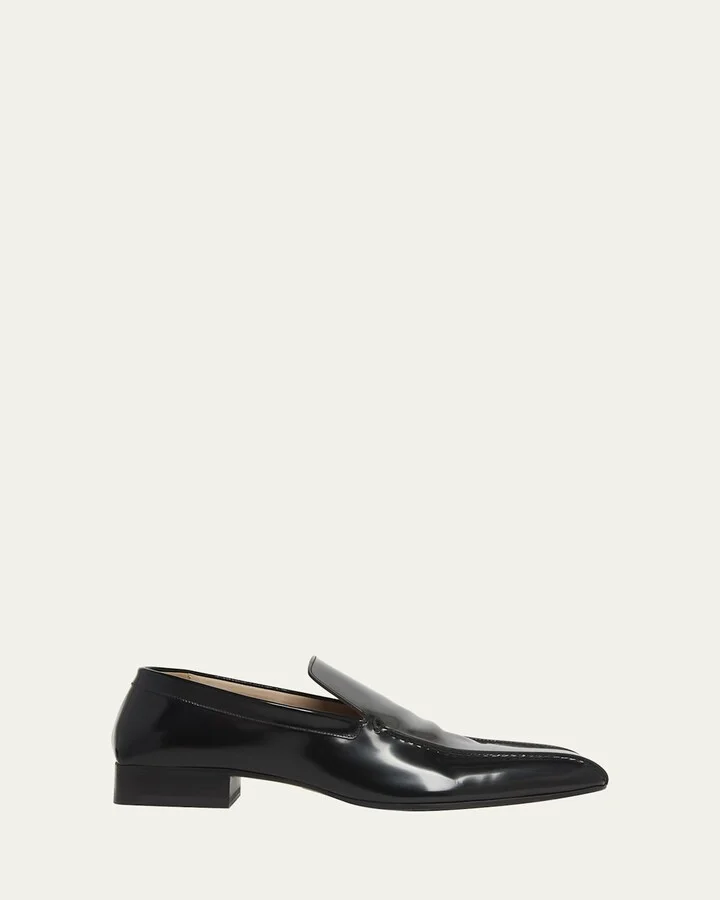 Men's Jim Brushed Leather Loafers