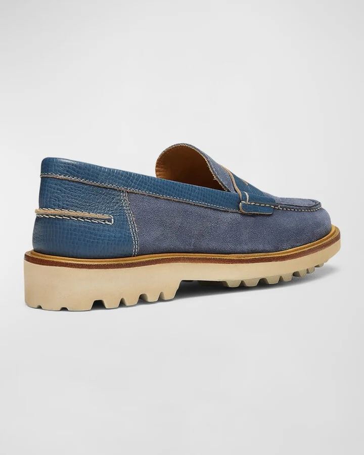 Men's Jimmy 2 Suede Penny Loafers - Image 4