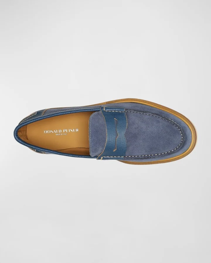 Men's Jimmy 2 Suede Penny Loafers - Image 5