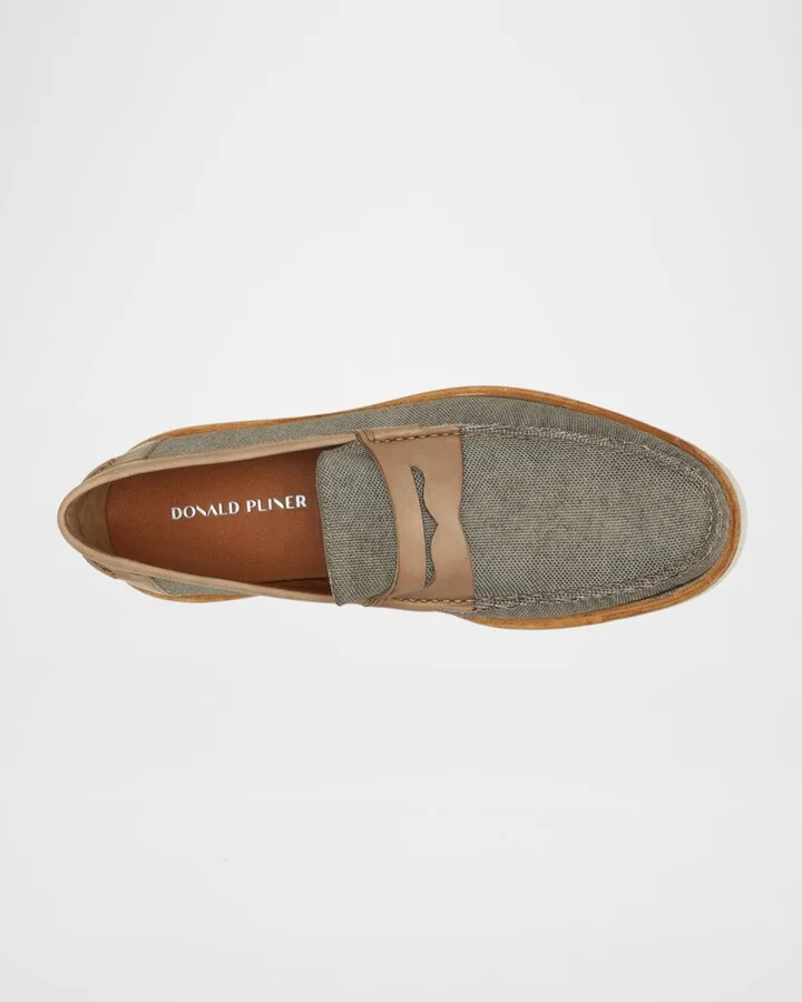 Men's Jimmy Nylon-Leather Boat Shoes - Image 3