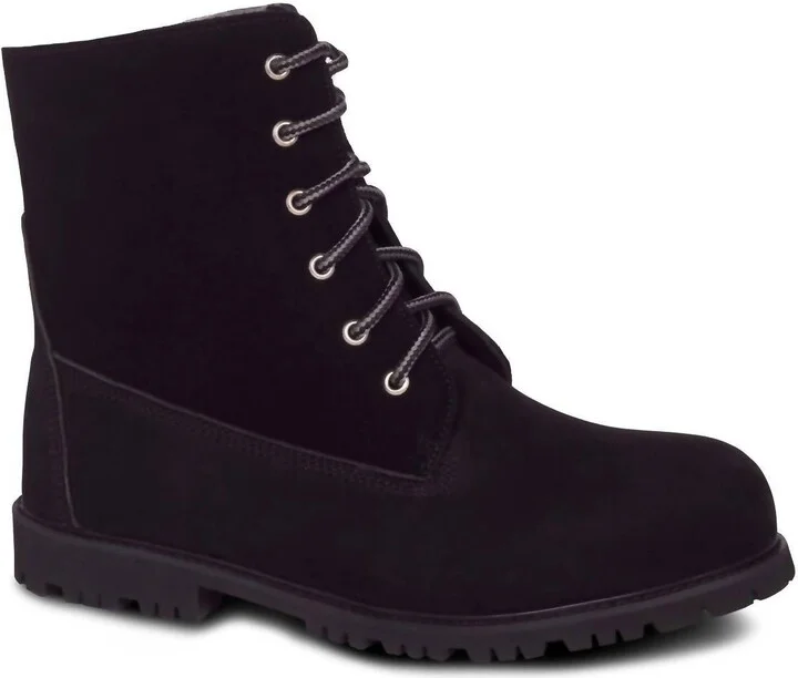 Men's Jo-Jo Sheepskin Boot In Black