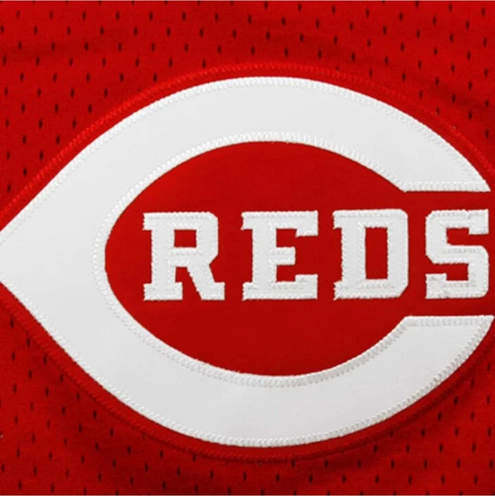 Men's Johnny Bench Red Cincinnati Reds 1983 Authentic Cooperstown Collection Mesh Batting Practice Jersey - Image 5