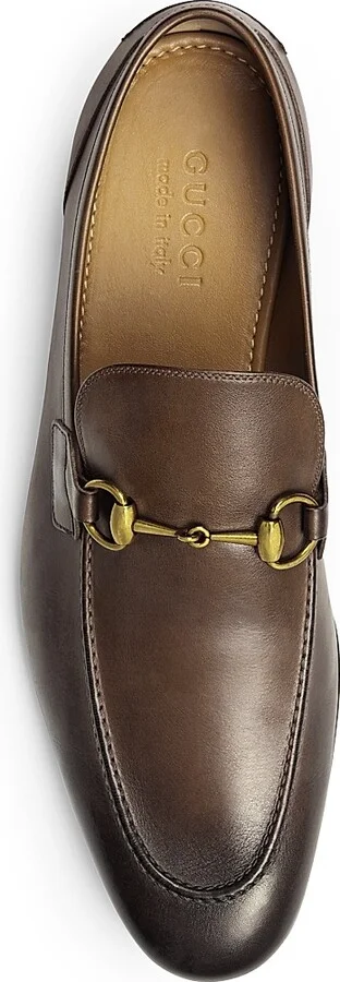 Men's Jordaan Leather Loafers - Fondente - Size 6.5 - Image 5