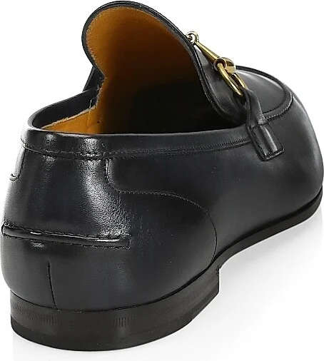 Men's Jordaan Leather Loafers - Fondente - Size 6.5 - Image 7