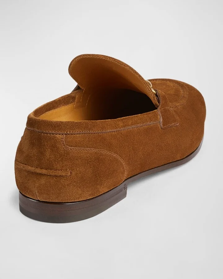 Men's Jordaan Suede Bit Loafers - Image 9