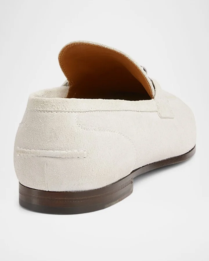 Men's Jordaan Suede Bit Loafers - Image 8
