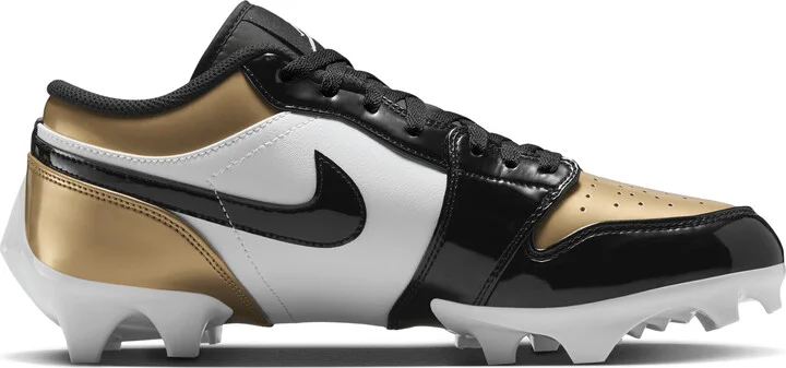 Men's Jordan 1 Low TD Football Cleat in Brown | FJ6245-701 - Image 3