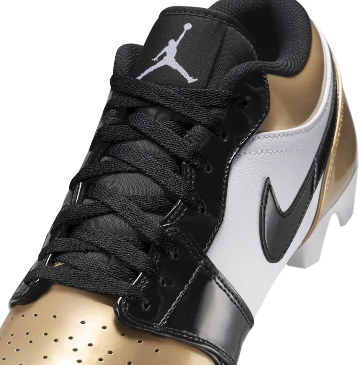 Men's Jordan 1 Low TD Football Cleat in Brown | FJ6245-701 - Image 8