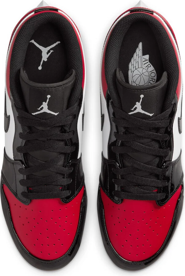 Men's Jordan 1 Low TD Football Cleat in Red | FJ6245-601 - Image 4
