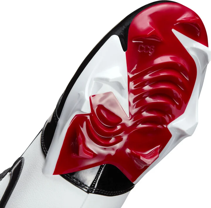 Men's Jordan 1 Low TD Football Cleat in Red | FJ6245-601 - Image 7