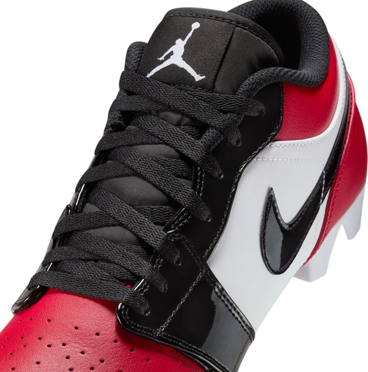 Men's Jordan 1 Low TD Football Cleat in Red | FJ6245-601 - Image 8