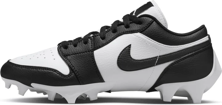 Men's Jordan 1 Low TD Football Cleat in White | FJ6245-100