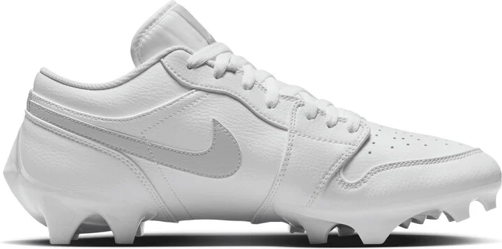 Men's Jordan 1 Low TD Football Cleat in White | FJ6245-101 - Image 3
