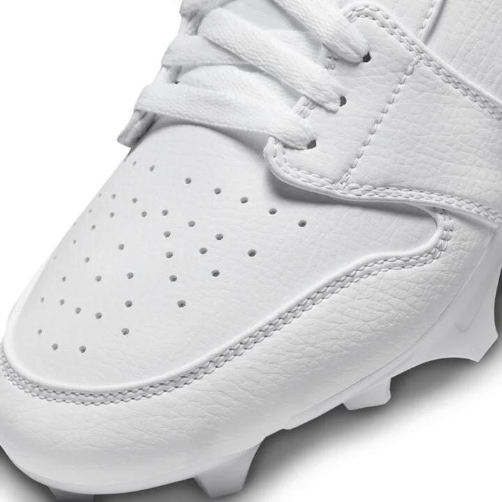 Men's Jordan 1 Low TD Football Cleat in White | FJ6245-101 - Image 8