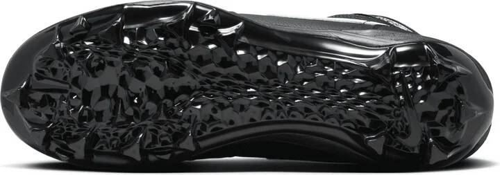 Men's Jordan 1 Mid TD Football Cleat in Black | FJ6805-001 - Image 2