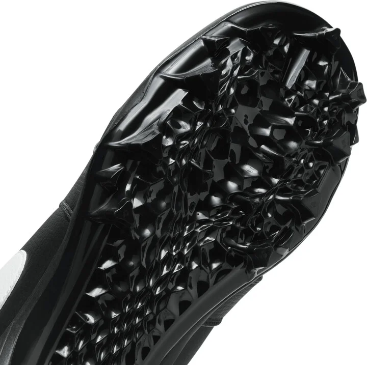 Men's Jordan 1 Mid TD Football Cleat in Black | FJ6805-001 - Image 7