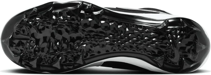 Men's Jordan 1 Mid TD Football Cleat in Black | FJ6805-002 - Image 2
