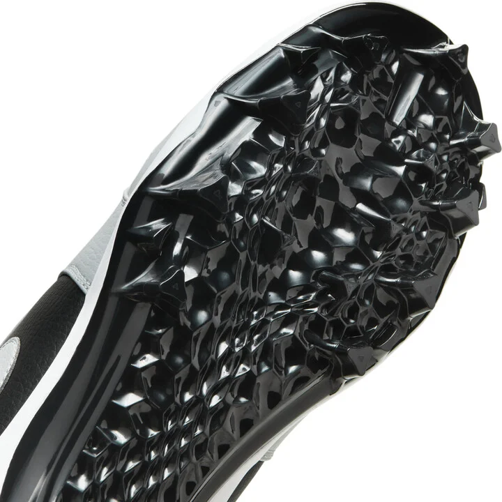Men's Jordan 1 Mid TD Football Cleat in Black | FJ6805-002 - Image 7