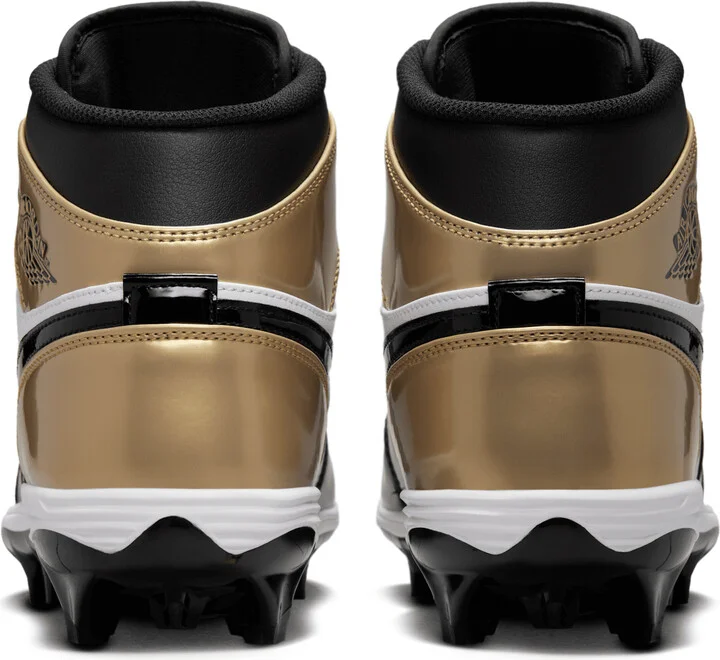 Men's Jordan 1 Mid TD Football Cleat in Brown | FJ6805-701 - Image 6